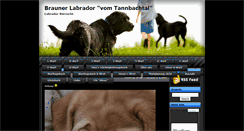Desktop Screenshot of brauner-labrador.de